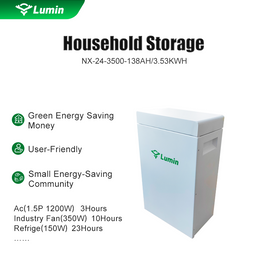 LUMIN LiFePO4 Battery NX-24-3500-138AH/3.53KWH