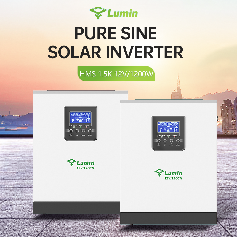 LUMIN Hybrid Inverter HMS-1.5k 12v 1.5KVA/1.2KW  60A