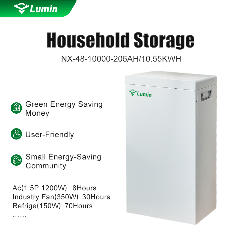 LUMIN LiFePO4 Battery NX-48v -10000-206AH/10.55KWH